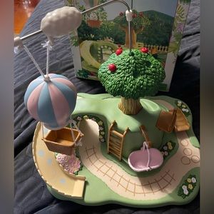 Calico Critters Epoch Sylvanian Families Baby Play Park w/ Box & Tabby Cats.